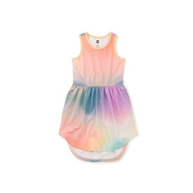 Tea Collection Tea Collection Skirted Tank Dress - Rainbow Gradient