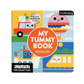 Mudpuppy My Tummy Board Book - Vehicles
