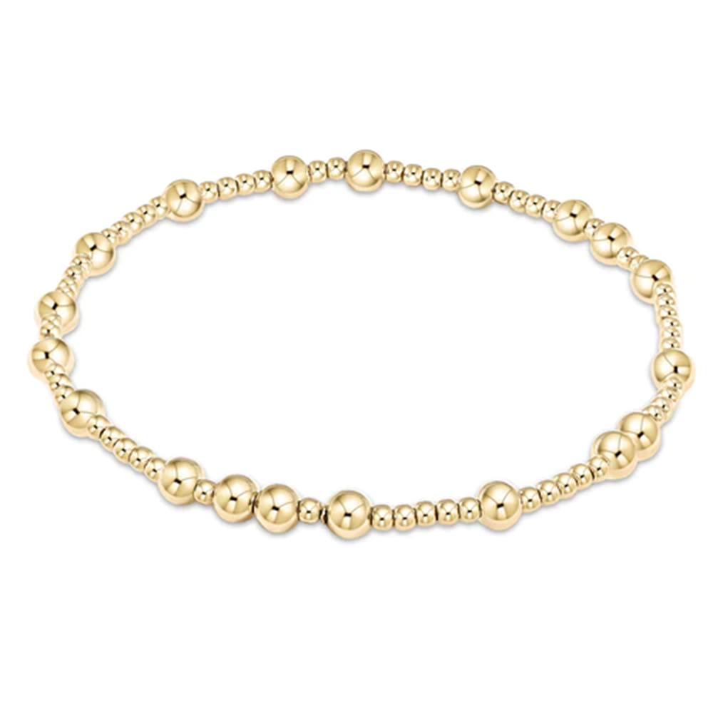 ENewton Egirl - Classic Gold Pattern Bracelet -  Hope Unwritten