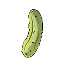 Stonedonut Design Stone Donut Designs Vinyl Sticker - Dill Pickle