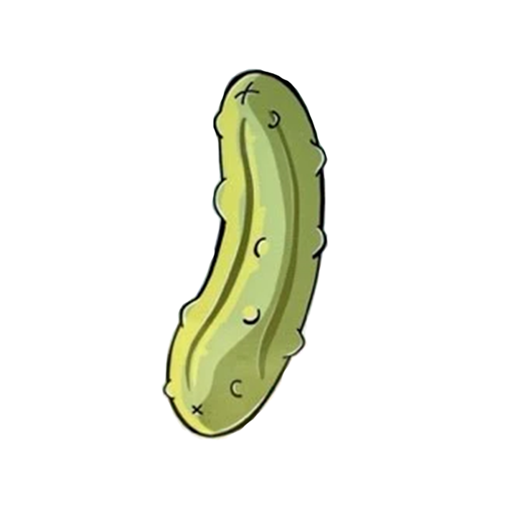 Stonedonut Design Stone Donut Designs - Dill Pickle Sticker
