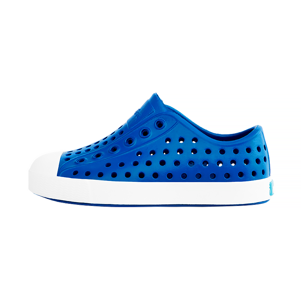 Native Shoes Jefferson Child - Victoria Blue/Shell White