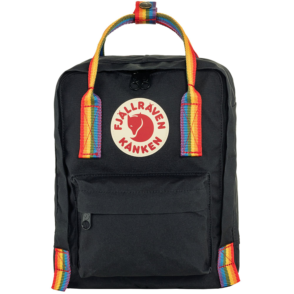 Fjallraven - Kanken Mini Backpack - Black Rainbow