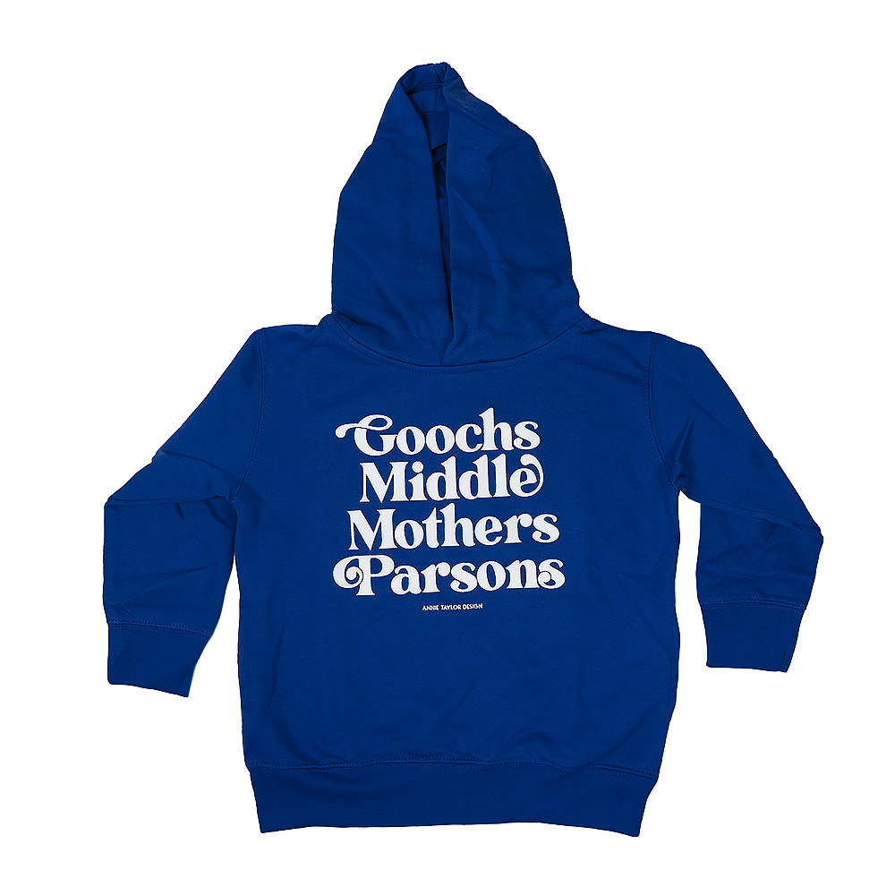 Annie Taylor Toddler Hooded Beaches Sweatshirt - Royal