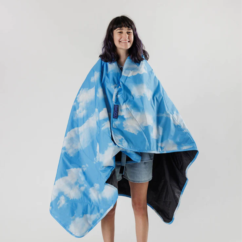 Baggu - Puffy Picnic Blanket - Clouds