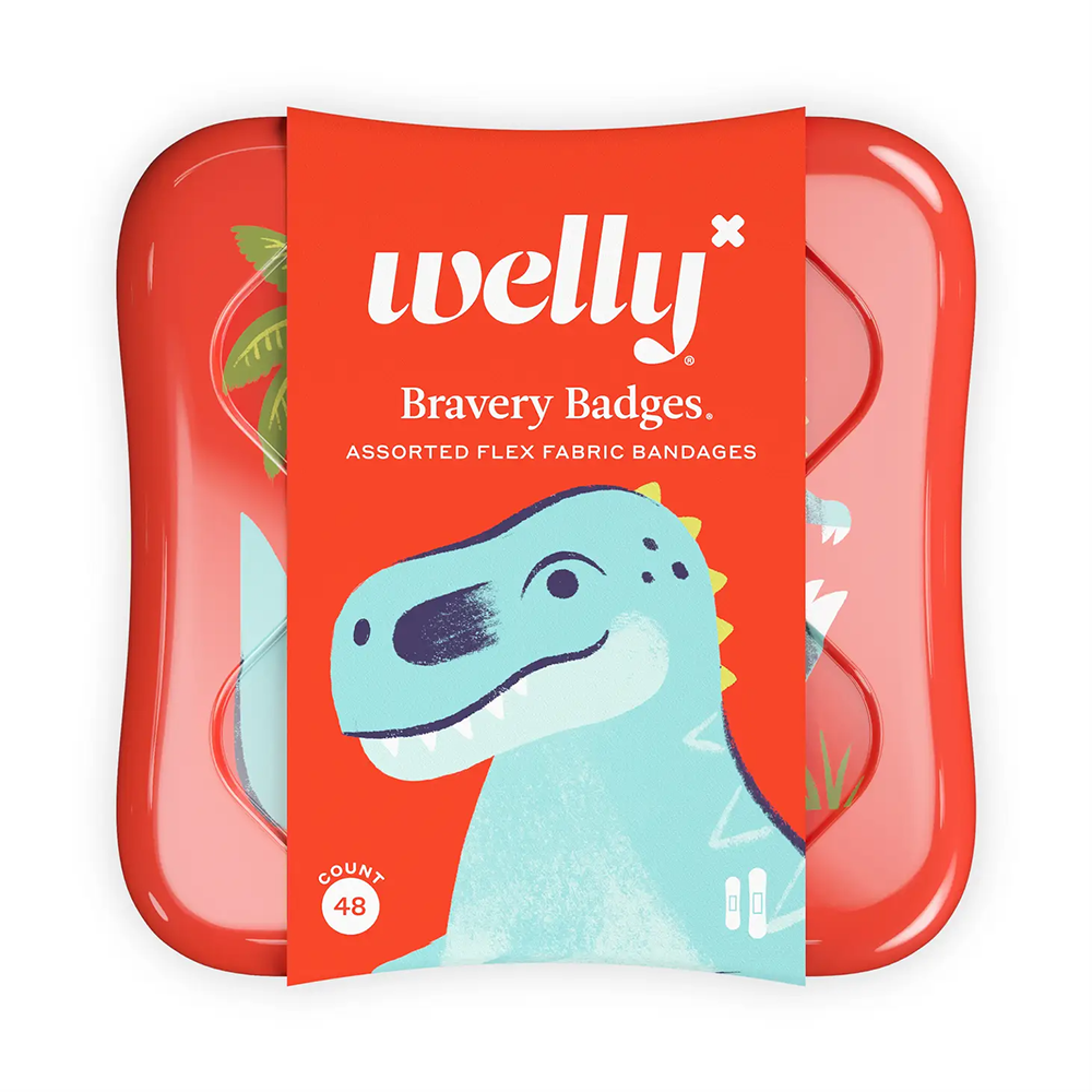 Welly Bravery Badges - Dinosaur