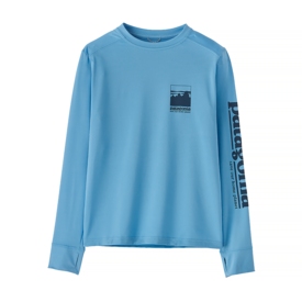 Patagonia Patagonia Kids Capilene T-Shirt - Alpine Icon: Lago Blue