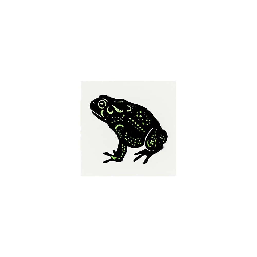 Tattly Tattoo 2-Pack - Speckled Foil Frog