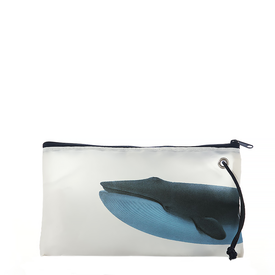Sea Bags Sea Bags - Large Wristlet - Blue Whale
