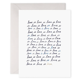 E Frances Paper E. Frances - Love is Love Card