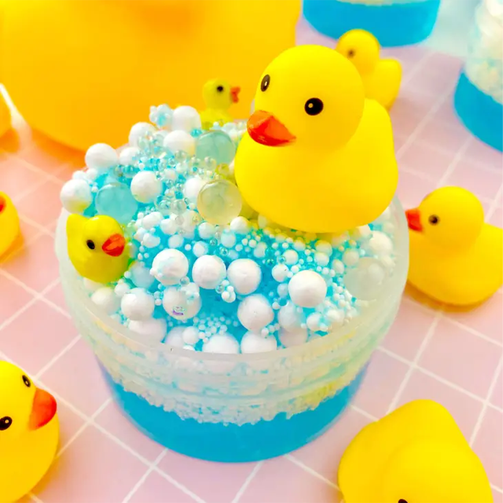 Kawaii Slime - Squeaky Clean Bubble Bath Floam Slime