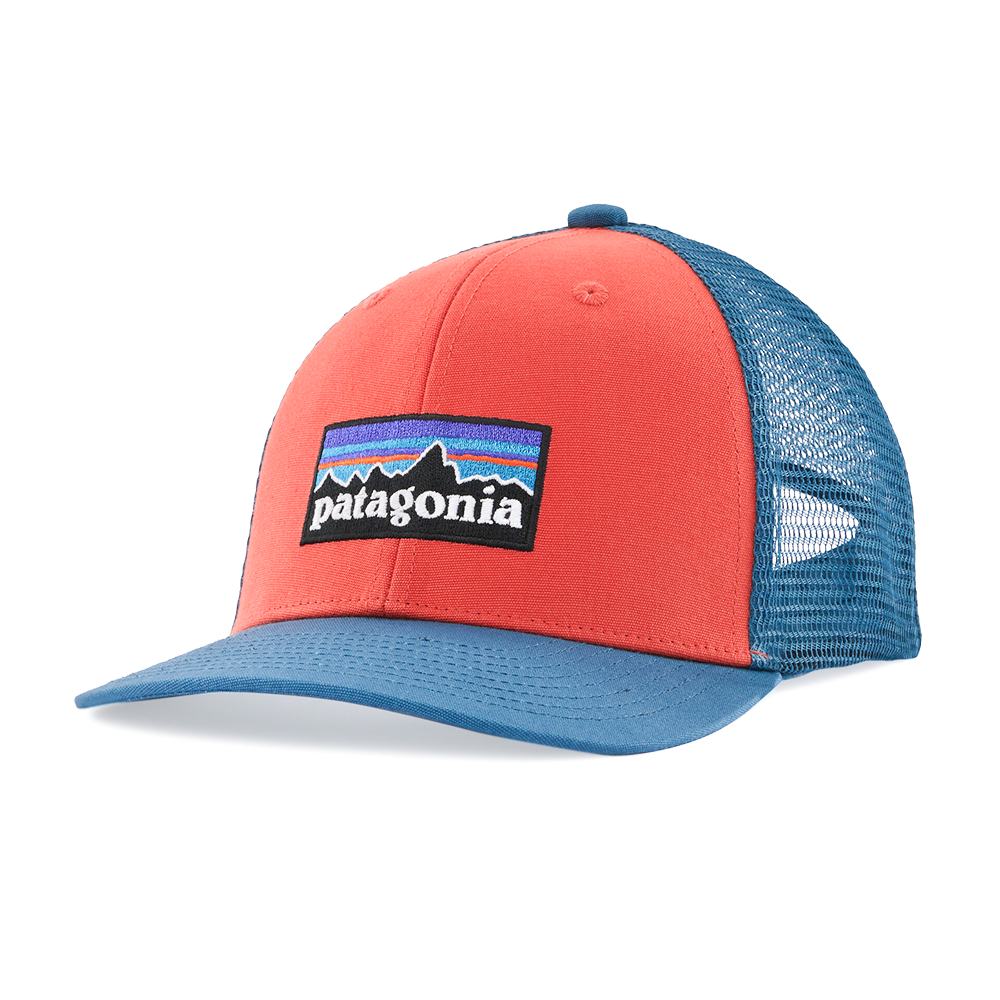 Patagonia Patagonia - Kids Trucker Hat - P-6 Logo: Sumac Red
