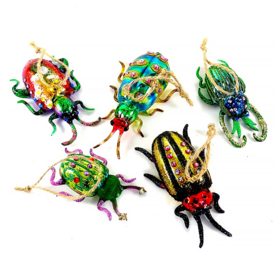 Cody Foster & Co Ornament - Forest Floor Bugs Assorted