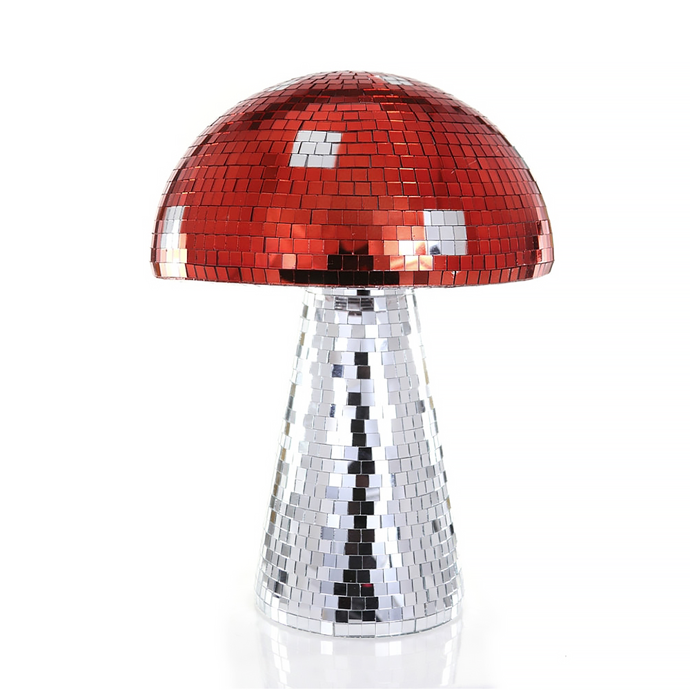 Disco Mushroom - Large - Red