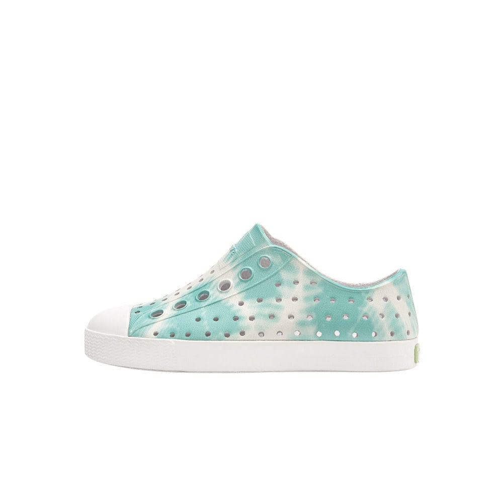 Native Shoes Native Shoes Jefferson Child Bloom Print- Shell White/Shell White/Ocean Waves
