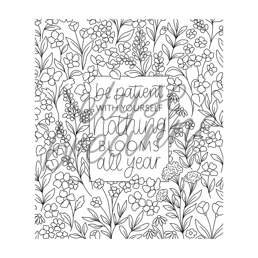 Elyse Breanne Design - On the Bright Side Coloring Book