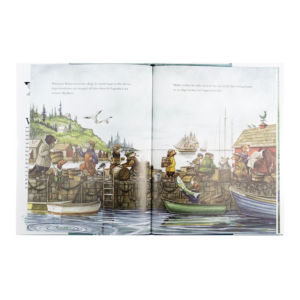 Sea Dog Hardcover Book