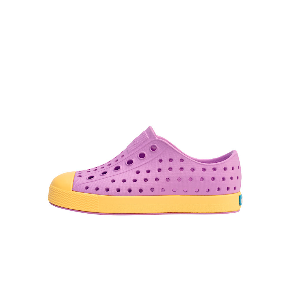 Native Shoes Jefferson Child - Chillberry Pink/Pineapple Yellow