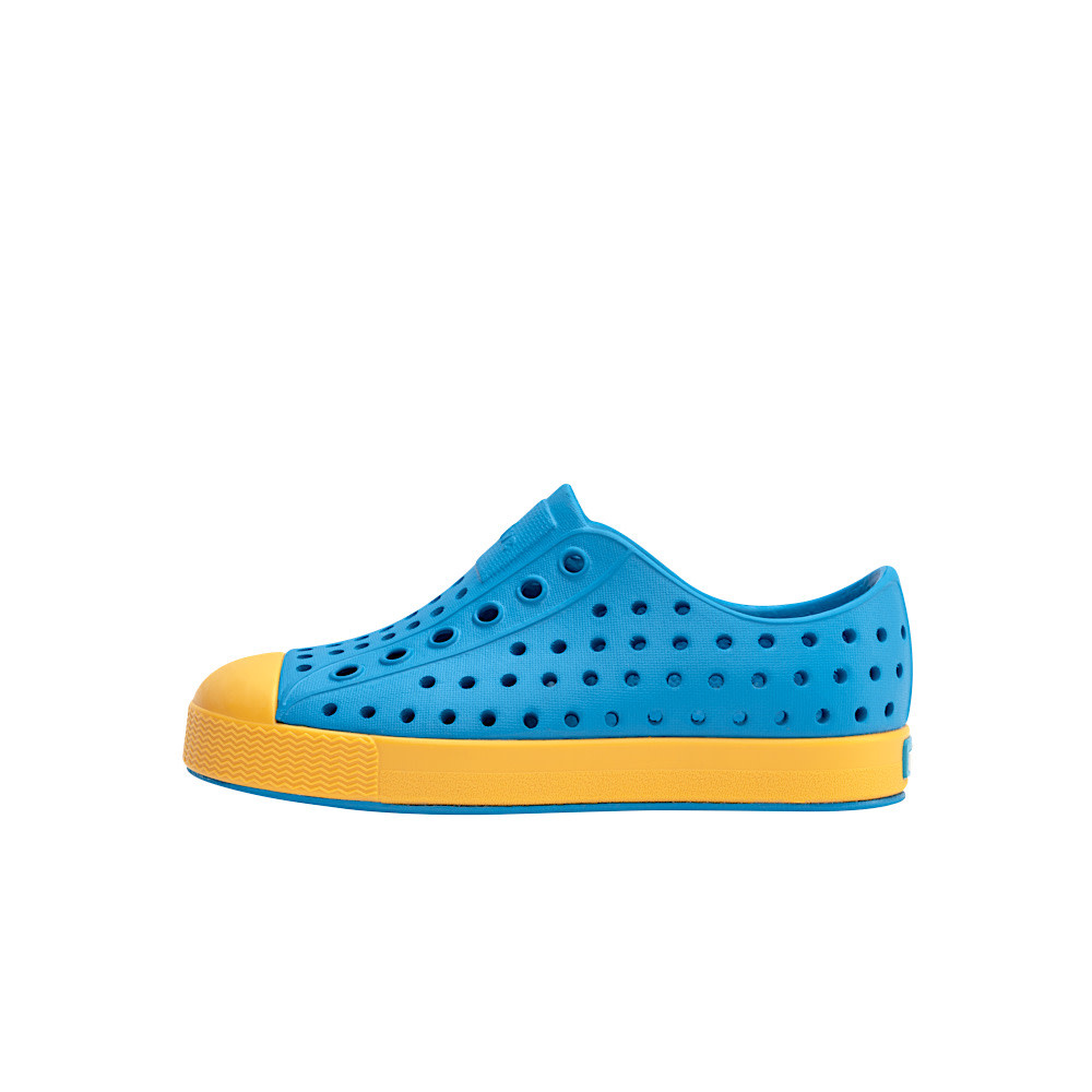 Native Shoes Native Shoes Jefferson Child - Wave Blue/Pollen Yellow