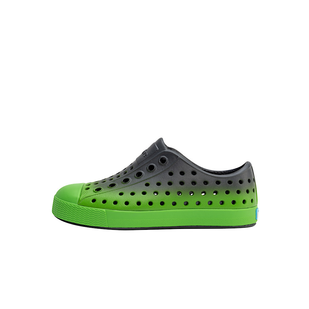 Native Shoes Jefferson Child - Gravity Grey/Grasshopper Green Ombre
