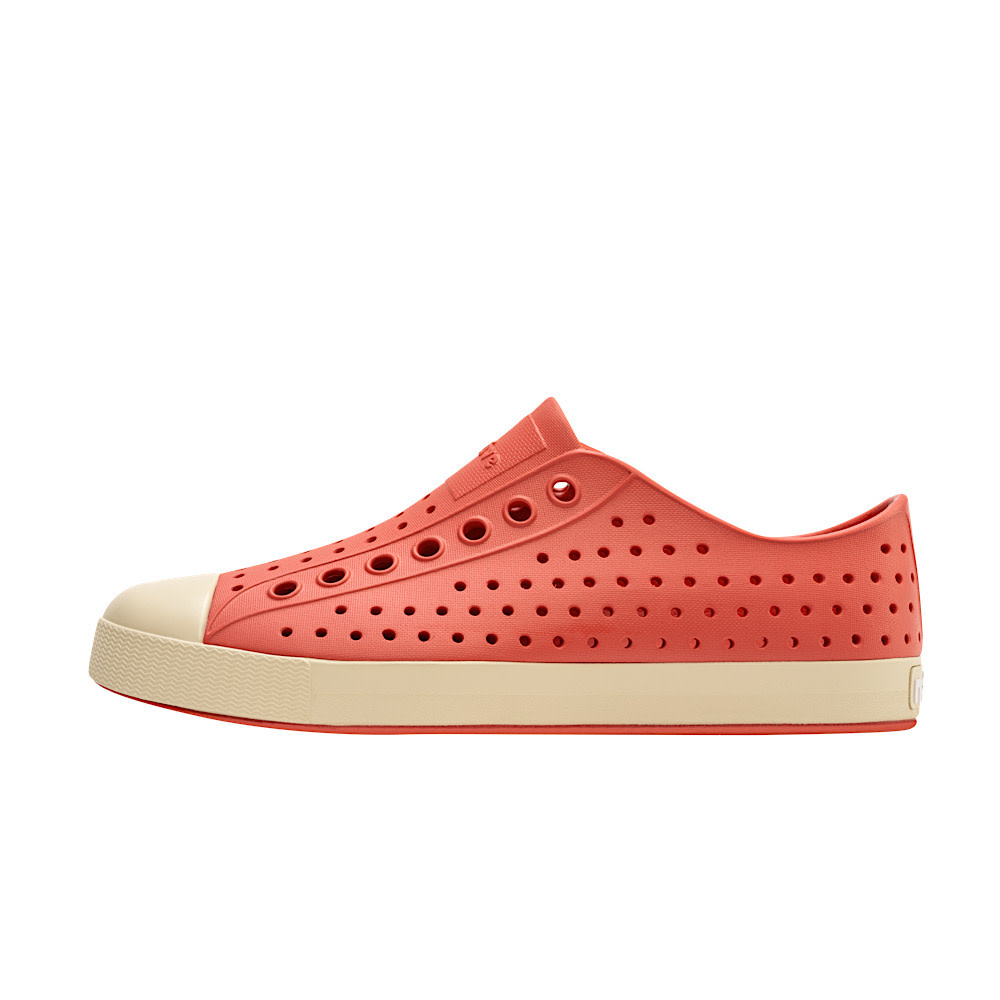 Native Shoes Jefferson Adult - Sweet Red/Bone White