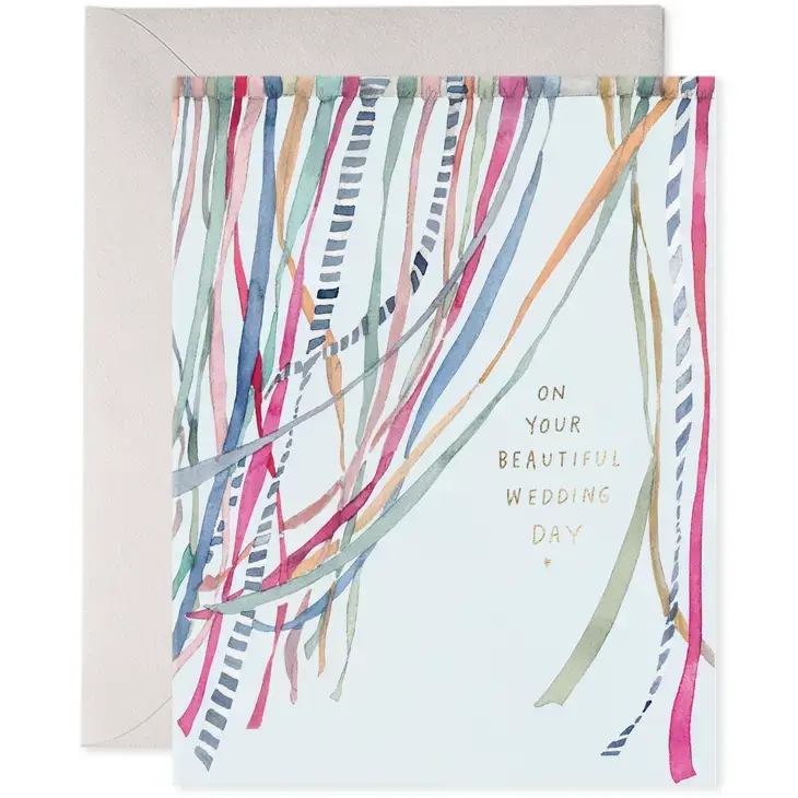 E Frances Paper E. Frances Card - Wedding Ribbons