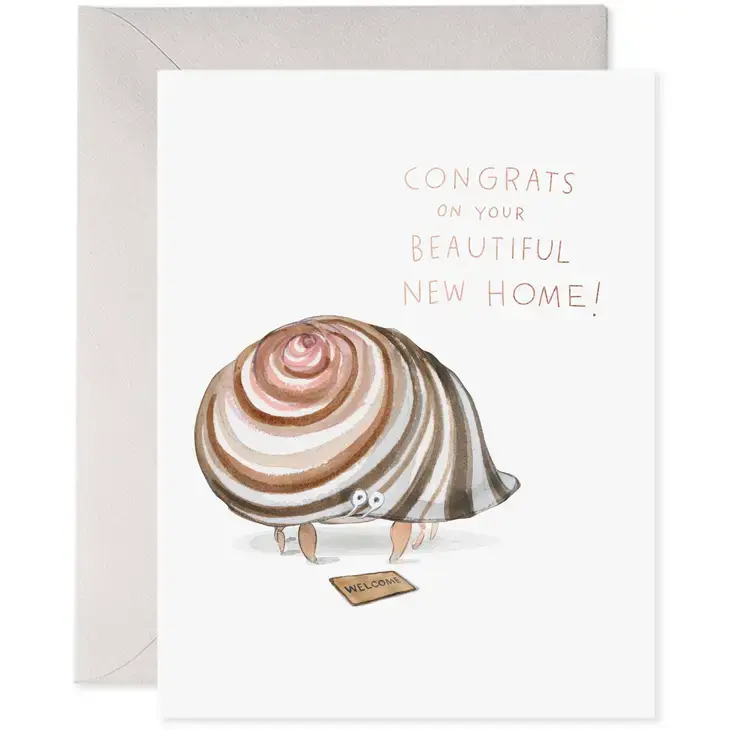 E Frances Paper E. Frances Card - New Shell Housewarming