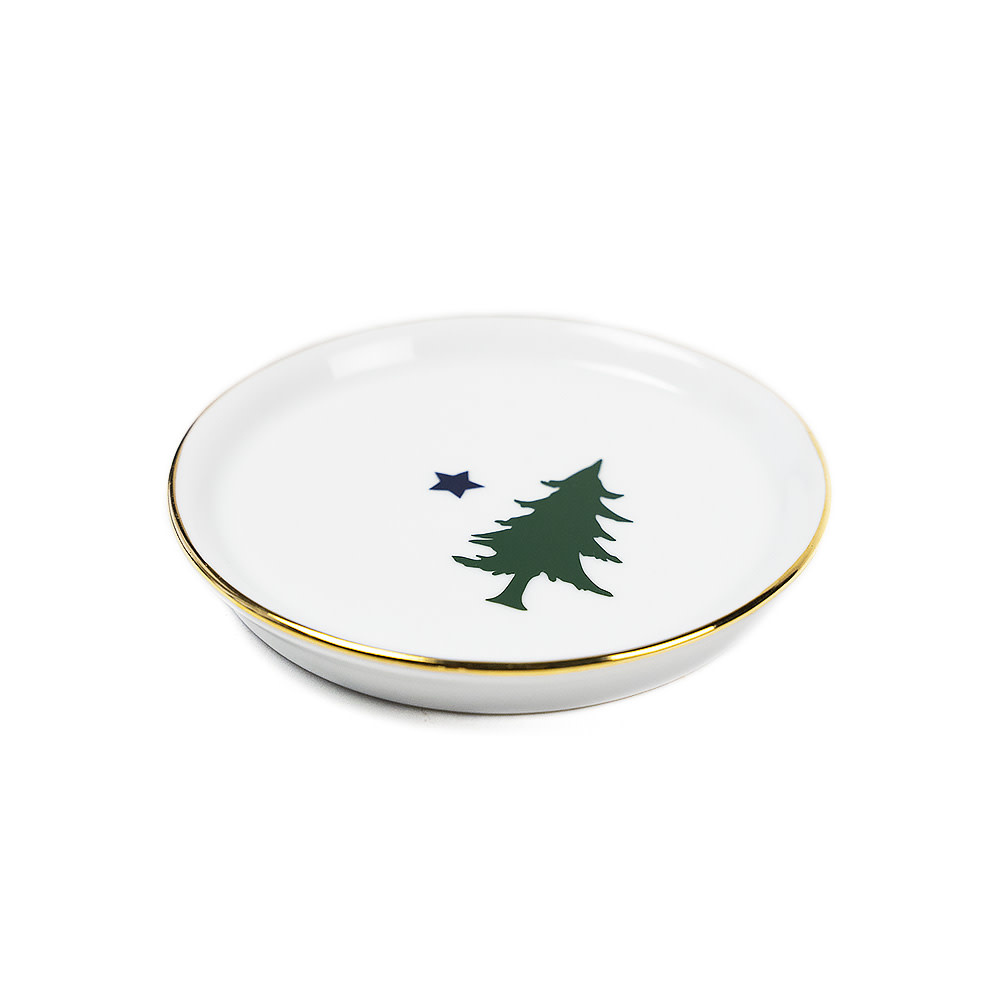 Cleary's on Grafton Custom Trinket Dish - Maine Flag