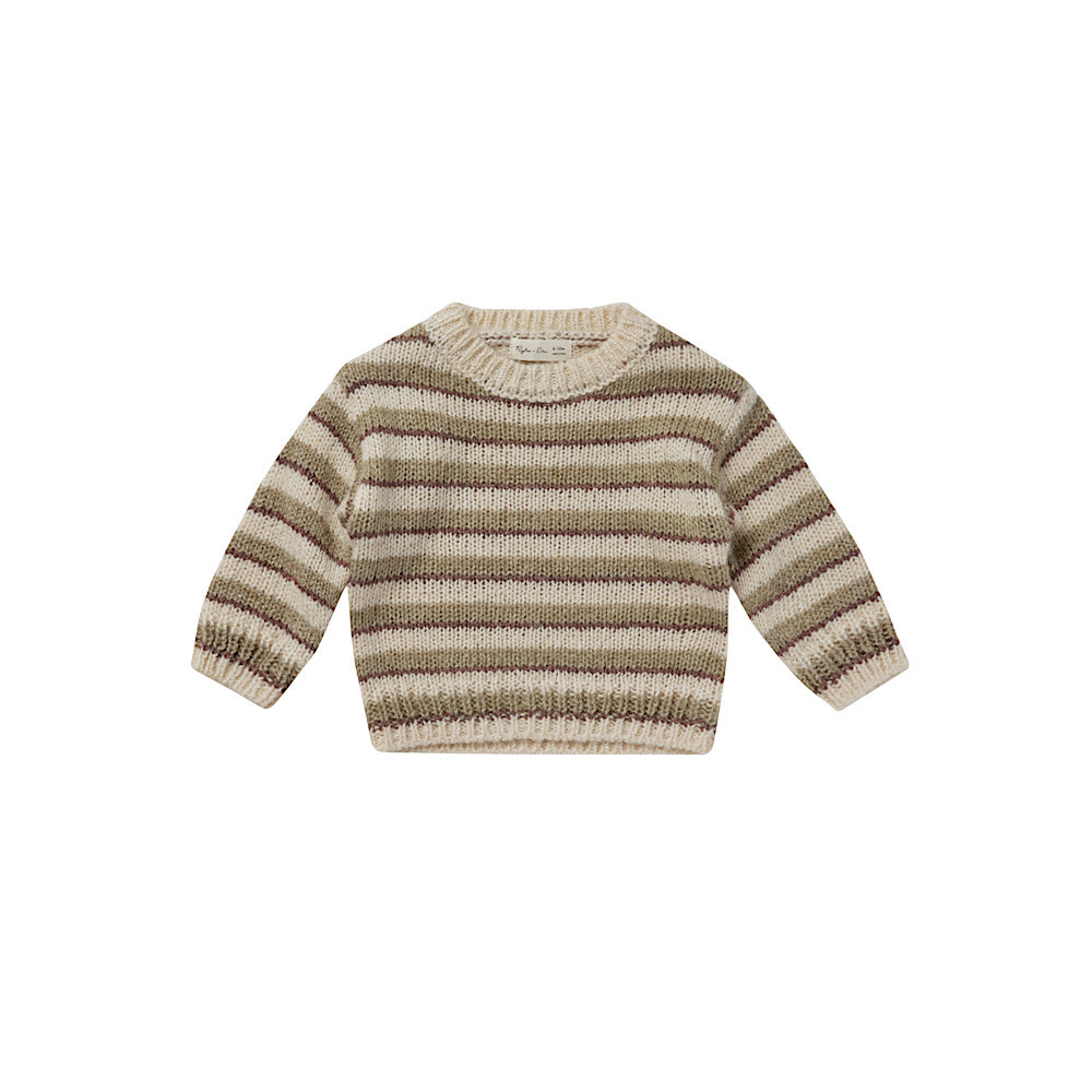 Rylee + Cru Rylee + Cru Aspen Sweater - Fall Stripe