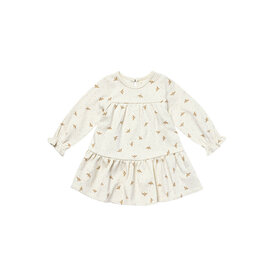 Quincy Mae Quincy Mae Tiered Jersey Dress - Doves