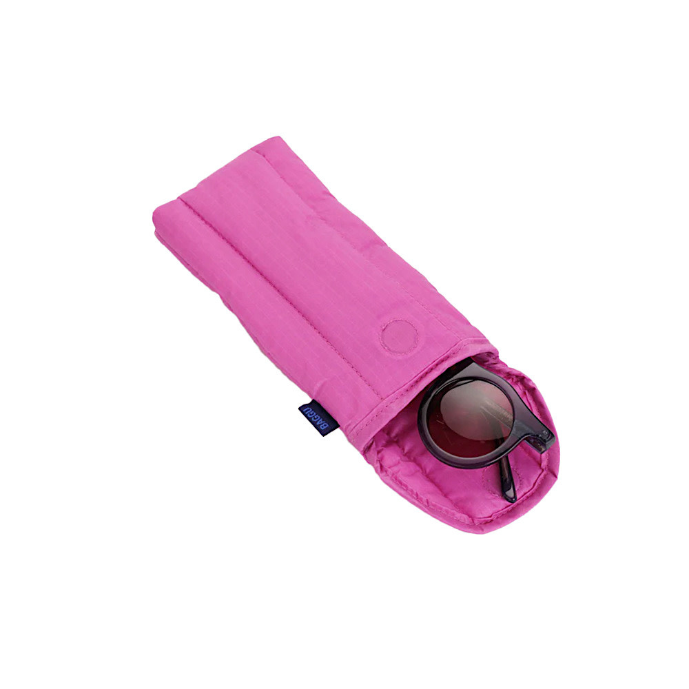 Baggu - Puffy Glasses Sleeve - Extra Pink