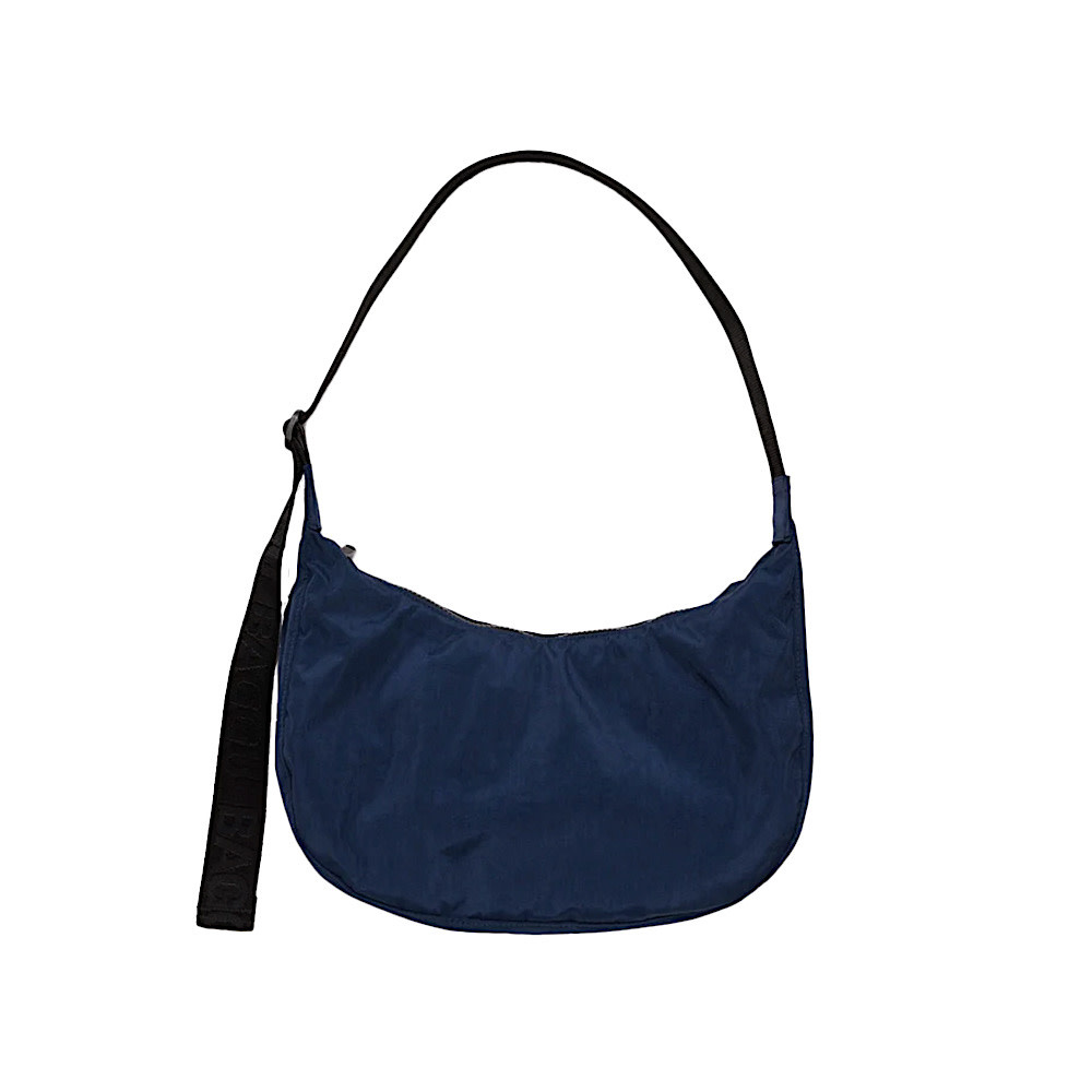 Baggu Medium Nylon Crescent Bag - Navy