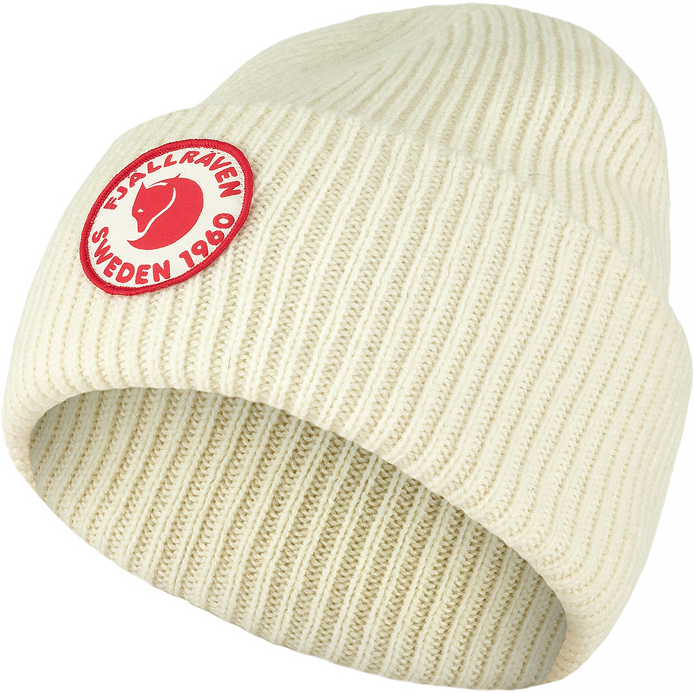 Fjallraven 1960 Logo Winter Hat - Chalk White