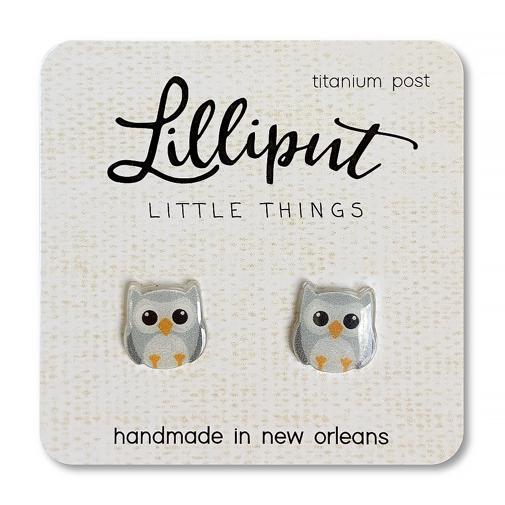 Lilliput Little Things Earrings - Owl