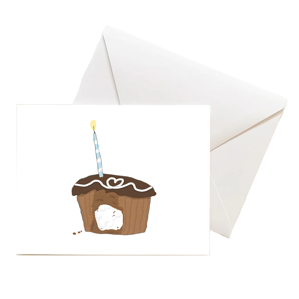 Sara Fitz - Happy Happy! Cupcake Card