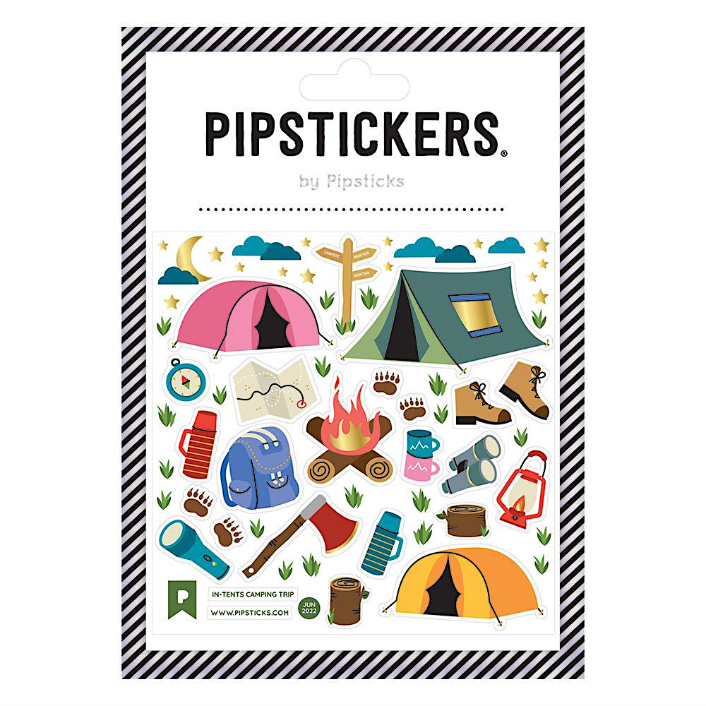 Pipsticks - In-Tents Camping Trip Sticker