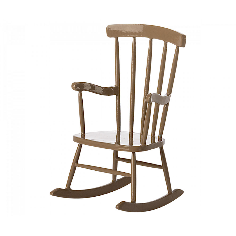 Maileg Mouse Rocking Chair - Light Brown