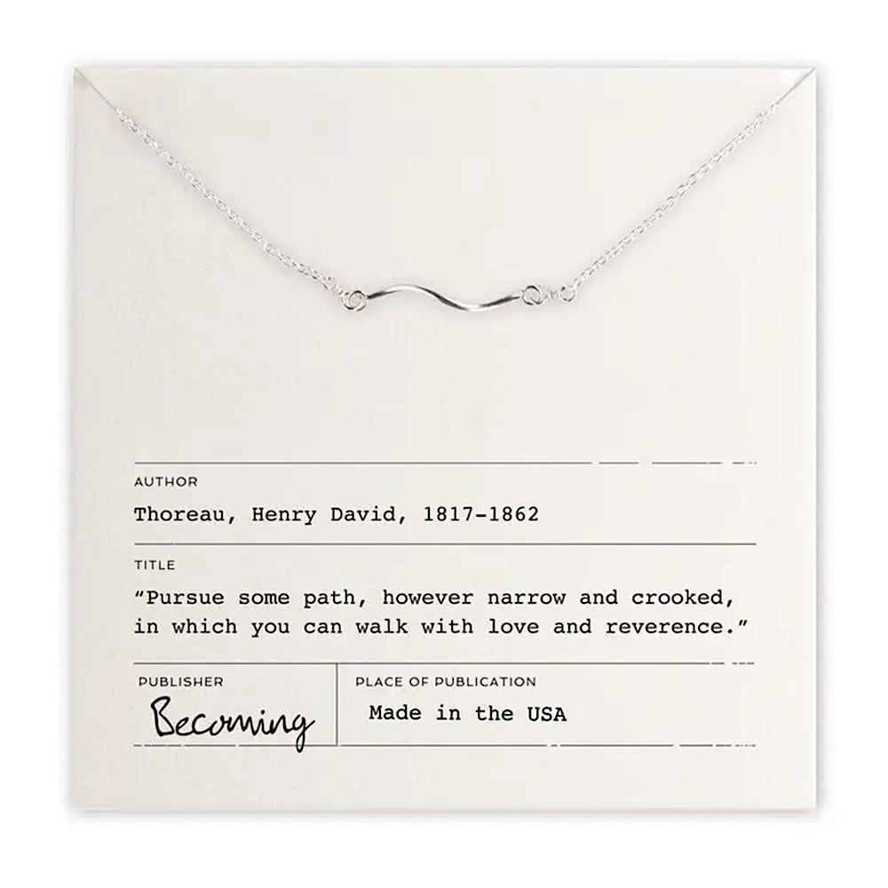 Becoming Jewelry Becoming Jewelry - Path Necklace - Sterling Silver
