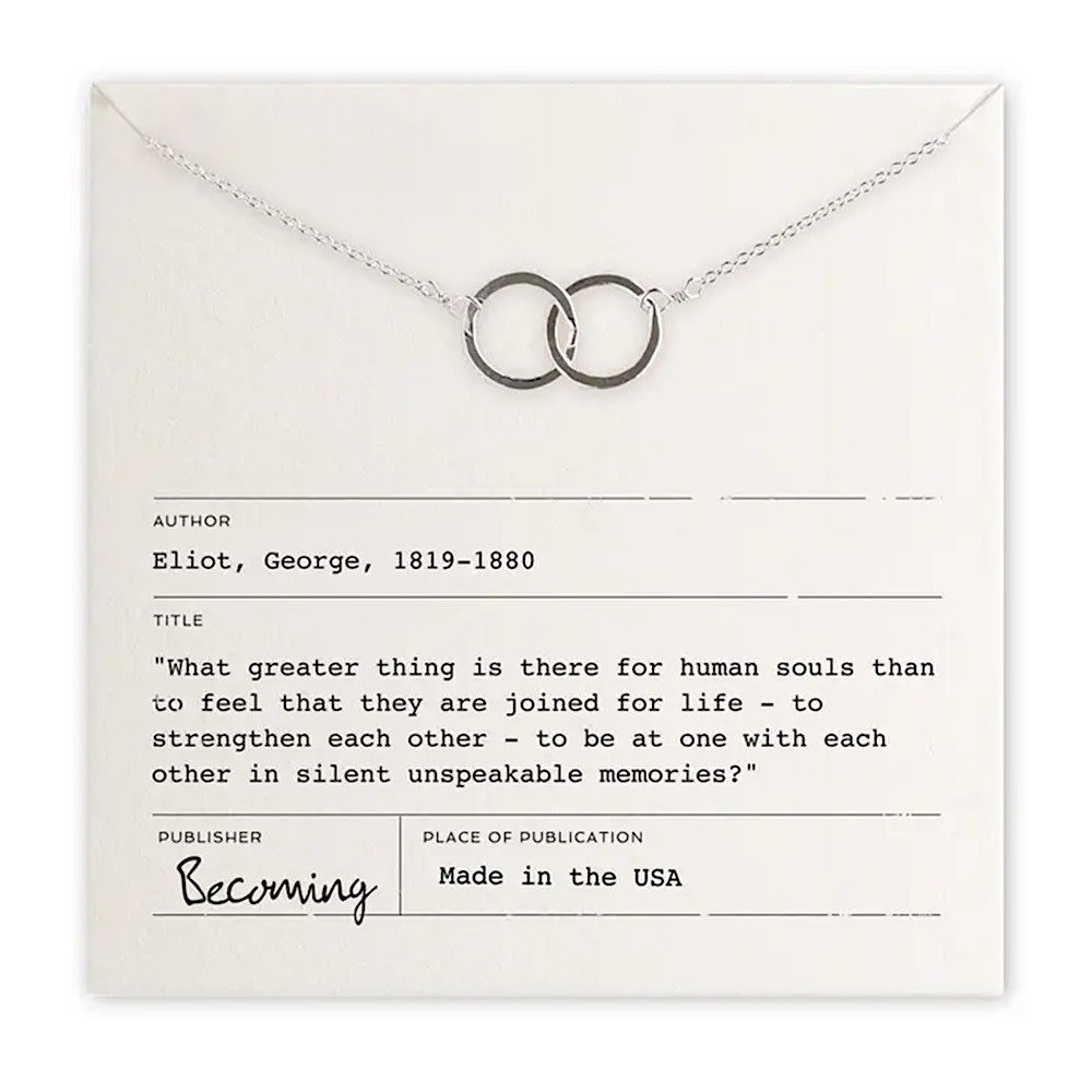 Becoming Jewelry - 16" Necklace - Joined for Life - Sterling Silver
