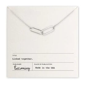 Becoming Jewelry Becoming Jewelry - Linked Together Necklace - Sterling Silver