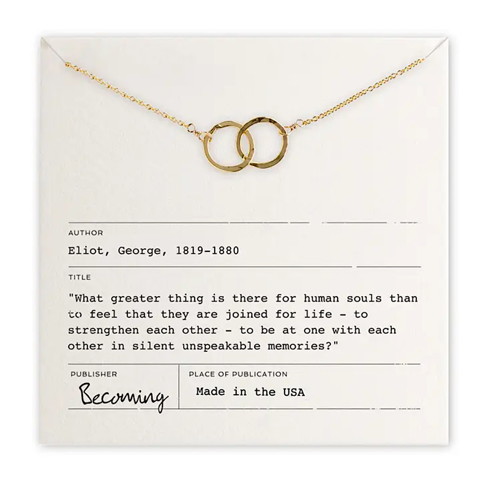 Becoming Jewelry - 16" Necklace - Joined for Life - Gold Fill