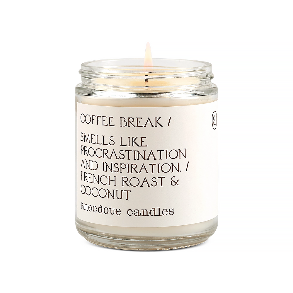 Anecdote Candles Anecdote Candles - 7.8oz Jar - Coffee Break