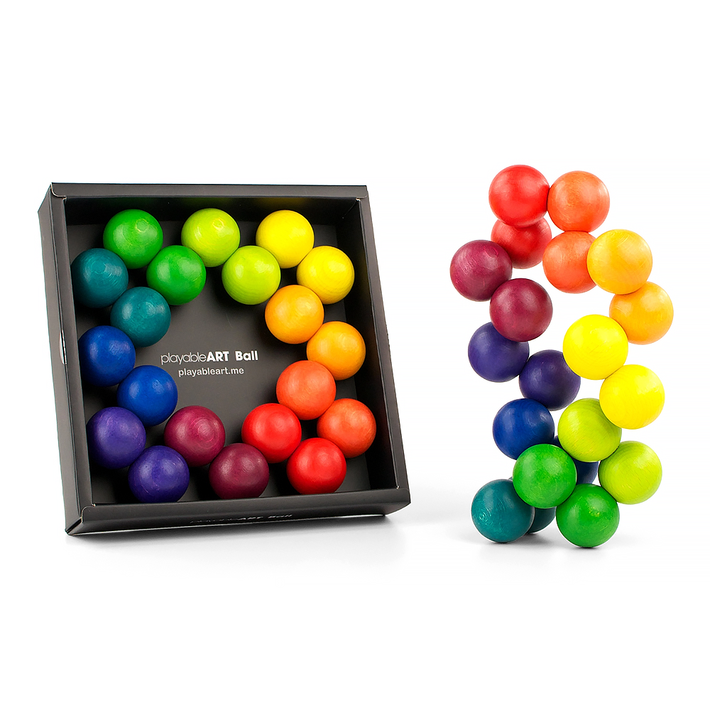 Playable Art Ball - Rainbow