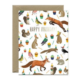Yeppie Paper Yeppie Paper Card - Forest Animals Galore