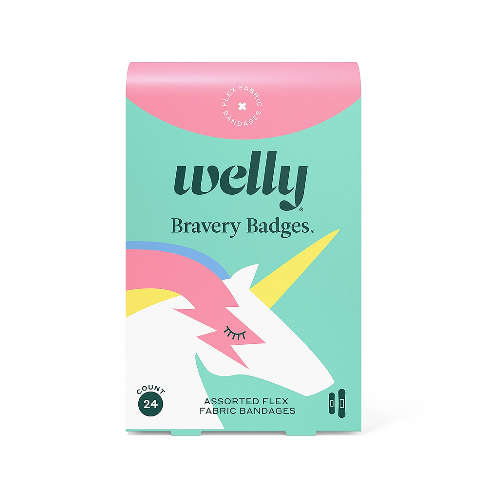 Welly Bravery Badges Refill - Unicorn
