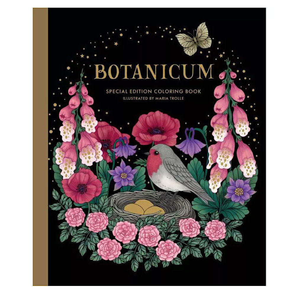 Gibbs Smith Botanicum Coloring Book