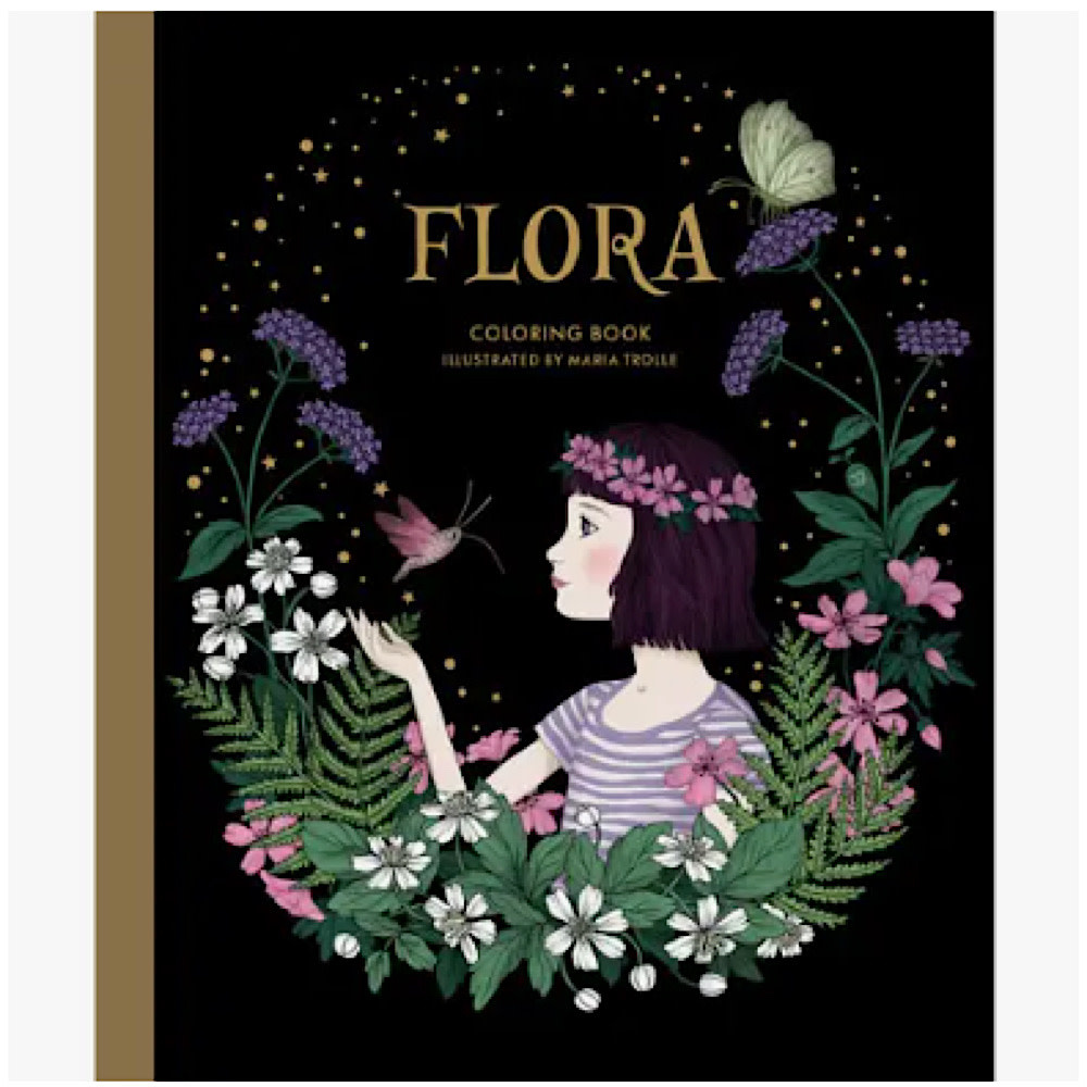 Gibbs Smith Flora Coloring Book