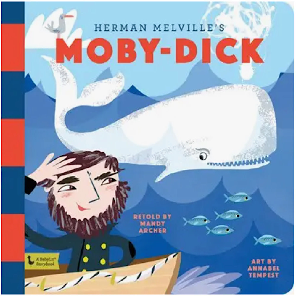 Gibbs Smith Moby Dick: A BabyLit Storybook Board Book