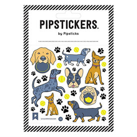 Pipsticks Pipsticks - Fuzzy Doggies Sticker