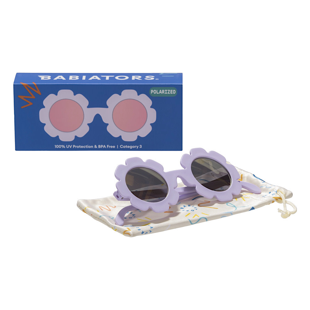 Babiators Sunglasses - The Flower Child Polarized Mirrored Lenses - Irresistible Iris